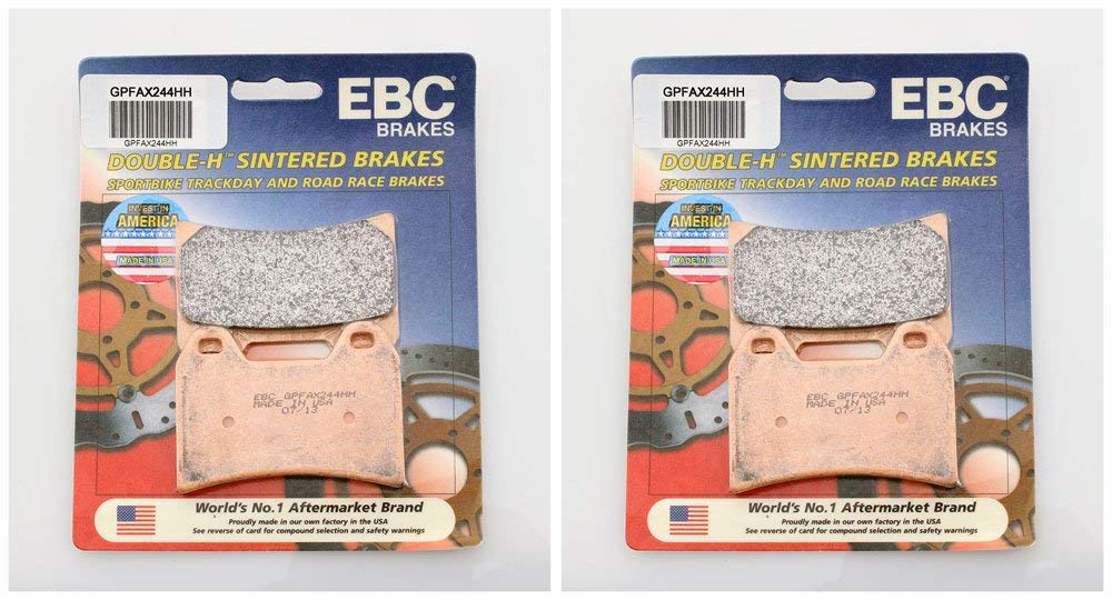 EBC Brakes GPFAX Sintered Road Race Brake Pads Front - GPFAX244HH EBC Brakes GPFAX Sintered Road Race Brake Pads Front - GPFAX244HH